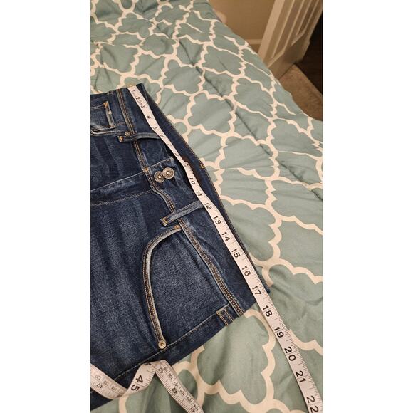 Hudson Size 33 Dark Blue Beth Baby Boot Jeans - Picture 7 of 12